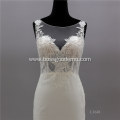 Beading Appliques Lace Princess Sleeve See Through Sexy mermaid Wedding Gowns Vestidos De Boda